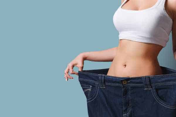 woman after fat reduction treatment Billericay