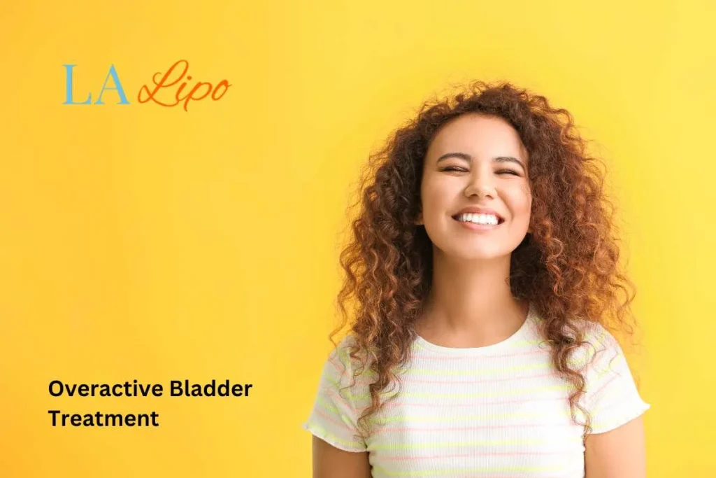 woman smiling about overactive bladder treatment Billericay solutions