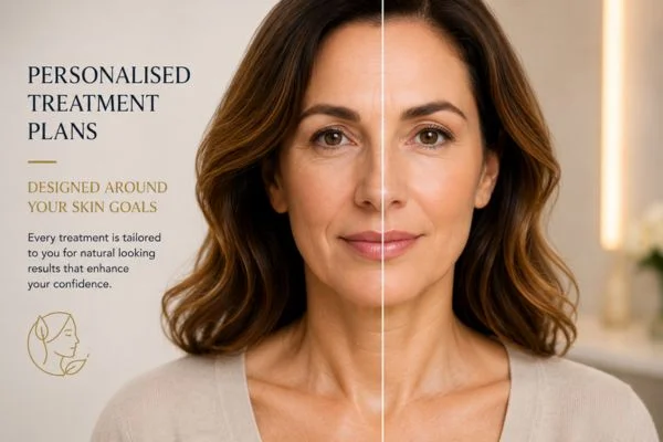 Before and after results of Collagen Lift Therapy Billericay