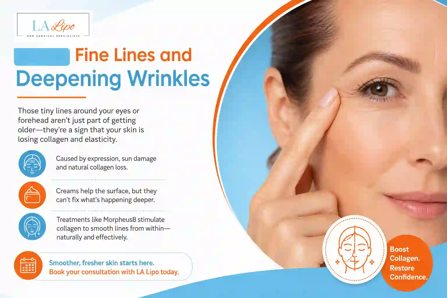 Sign #2: Fine Lines and Deepening Wrinkles Billericay